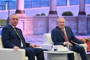 Президент Бадра Гунба наградил орденом «Ахьдз-Апша» II степени Андрея Назарова