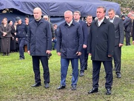Президент Бадра Гунба простился с Апполоном Гургулия