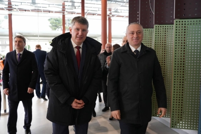 Максим Решетников напхгара ззиуа УА Аекономикатә ҿиара аминистрра аделегациа Аԥсны иаҭааит