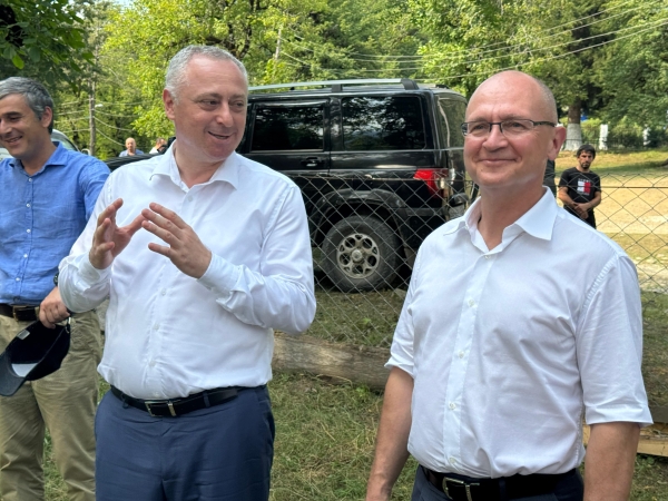Бадра Гунба, Беслан Бигвава и Сергей Кириенко посетили высокогорное село Псху