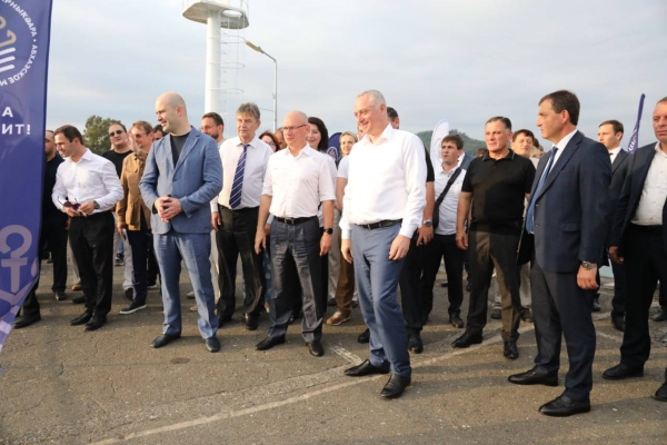 В порт Сухума прибыл первый рейс скоростного пассажирского судна «Комета 120М»