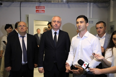 Президент принял участие в открытии Государственного центра обработки данных
