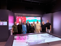 Beslan Eshba got acquainted with the creation of an interactive space at the Museum of Military Glory
