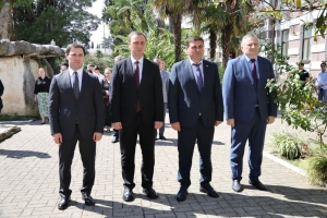 Вице-президент Абхазии Беслан Бигвава почтил память выдающегося государственного и общественного деятеля Юрия Воронова