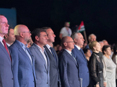 Badra Gunba and Sergey Kiriyenko visited the International Festival "Music of the Proud" in Sukhum