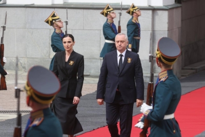 President of Abkhazia Badra Gunba attented the Victory Day Parade on Red Square