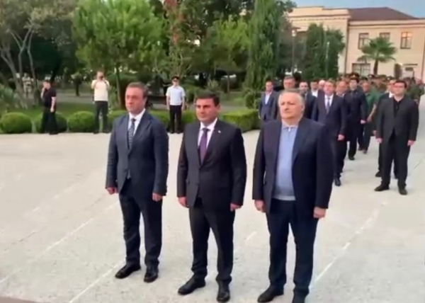 Вице-президент Абхазии принял участие в мероприятиях по случаю Дня без вести пропавших